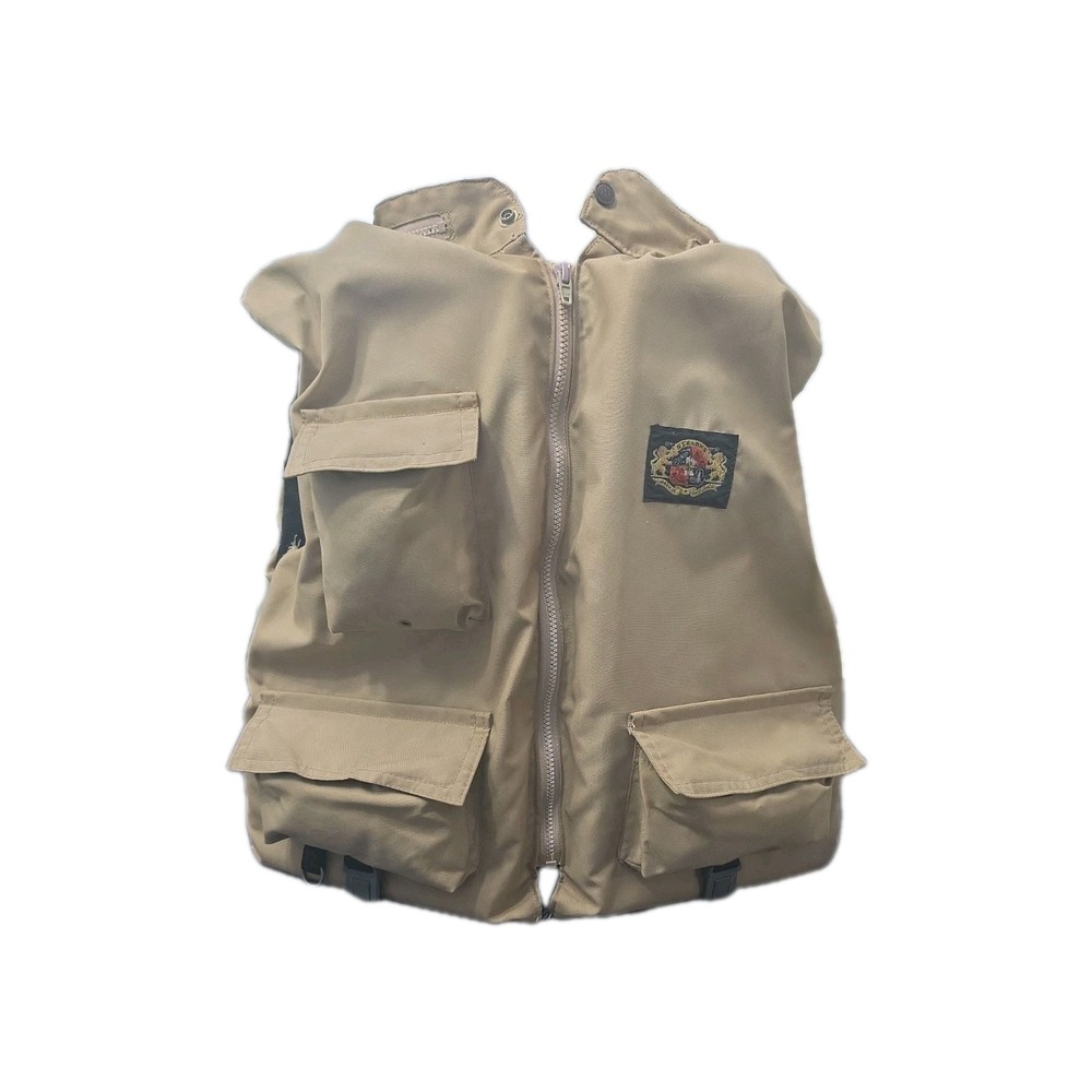 Vintage Stearns Hunting/Fishing/Life-Vest With Rain Hood Adult L 44-4